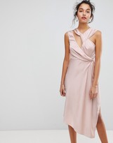 Thumbnail for your product : Keepsake Asymmetric Midi Dress