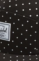 Thumbnail for your product : Herschel 'Glendale' Dot Print Five Panel Cap