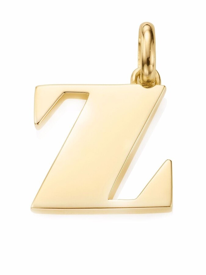 18 Gold-Plated Sterling Silver Zeta Tau Alpha Sm Pendant LogoArt Necklace GP030ZTA