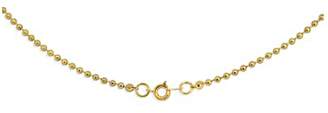 Fire Goldplated 2.4mm Ball Chain Necklace - 24 inches