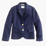 Thumbnail for your product : J.Crew Girls' two-button schoolboy blazer