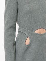 Thumbnail for your product : Dion Lee Back Tie Mini Dress