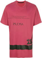 Thumbnail for your product : Julius text print T-shirt
