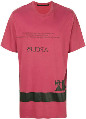 Julius text print T-shirt