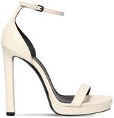 Thumbnail for your product : Saint Laurent 120MM HALL PATENT LEATHER SANDALS