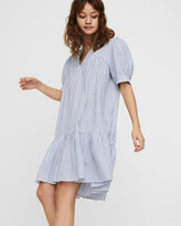 Thumbnail for your product : Vero Moda Women's Blue Mini Dresses - Palmer 2-4 Dress - Size One Size, L at The Iconic