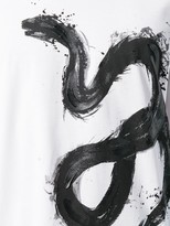 Thumbnail for your product : Roberto Cavalli snake print T-shirt