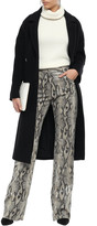 Thumbnail for your product : IRO Bandy Oversized Double-breasted Wool-blend Felt Coat