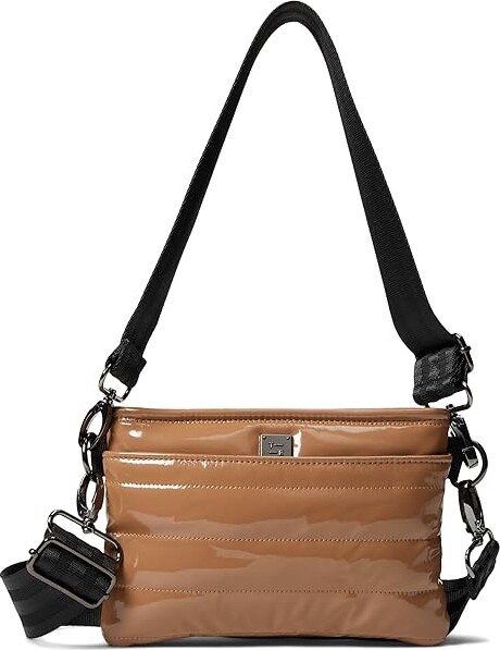 Think Royln - Bum Bag / Crossbody Dark Nude Patent Handbag – Luster