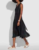 Thumbnail for your product : Coach Sleeveless Pleated Dress