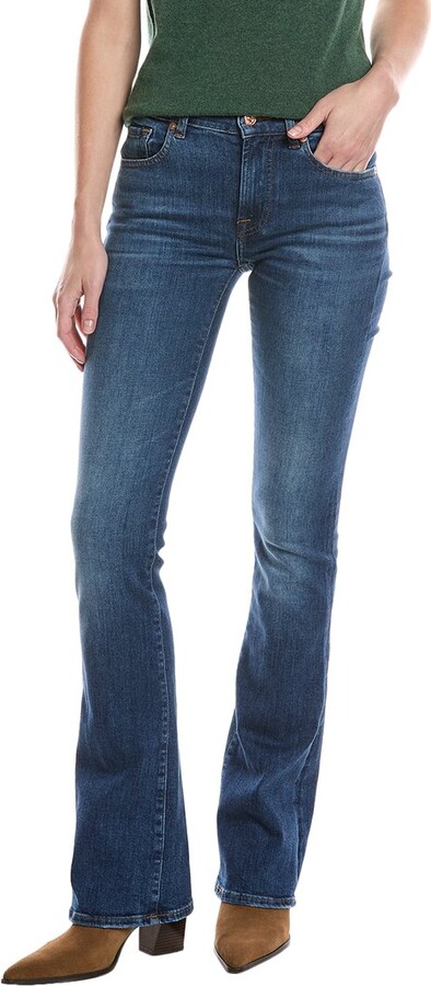 7 For All Mankind Slim Illusion Kimmie Highline Bootcut Jean