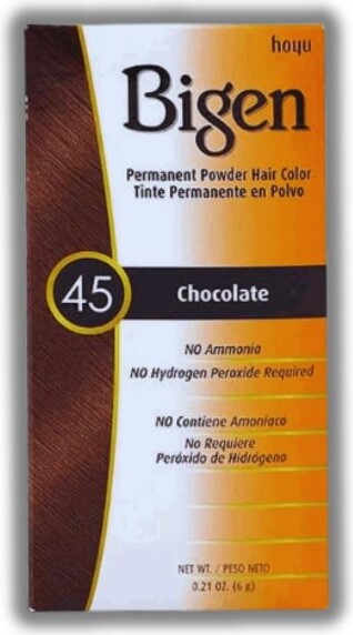 Bigen BIGENChocolate#45PermanentPowderHairColor|NoAmmonia|(0.21oz)