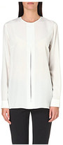 Thumbnail for your product : Sportmax Split-detail silk top