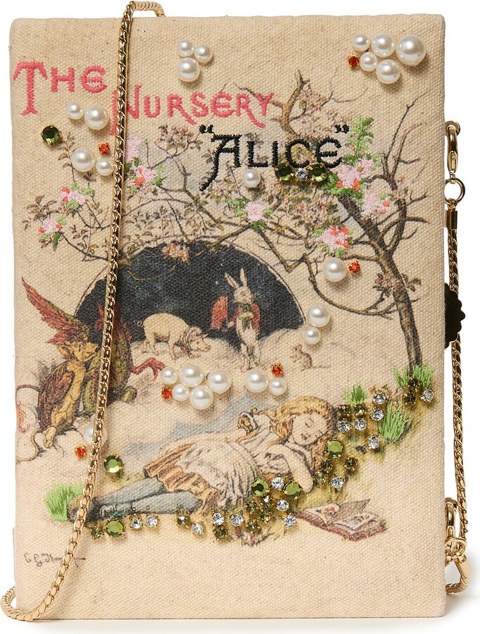 Lele Sadoughi The Nursery Alice Book Clutch