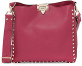 Thumbnail for your product : Valentino Rockstud Small Flip-Lock Hobo Bag