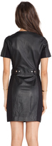 Thumbnail for your product : Rachel Zoe Auburn Leather Dress