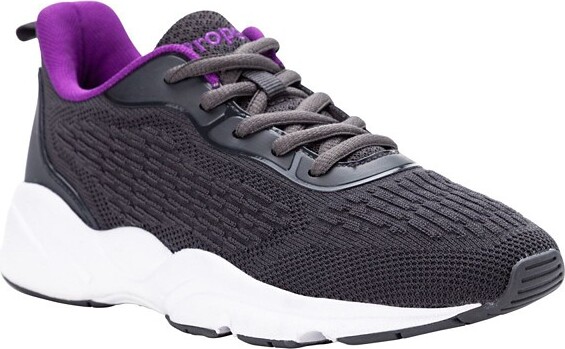 Women's Propet Stability Strive Sneakers 7 Narrow Grey/Purple