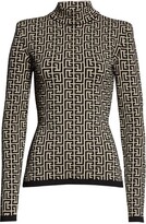 Thumbnail for your product : Balmain Monogram Jacquard Sweater