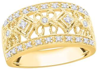 KATARINA Diamond Anniversary Ring in 14K Yellow Gold (1/4 cttw) (Size-5)