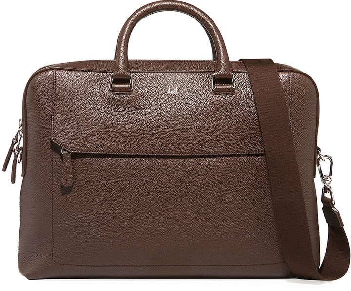 dunhill leather briefcase