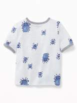Thumbnail for your product : Old Navy Printed Pocket Tee for Toddler Boys