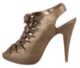 Thumbnail for your product : Cynthia Vincent Nubuck Platform Sandals