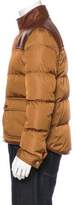 Thumbnail for your product : Bally Leather-Trimmed Down Jacket