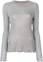Zadig & Voltaire Willy foil trim top 