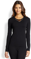 Thumbnail for your product : Wolford Scarlet Embellished Pullover