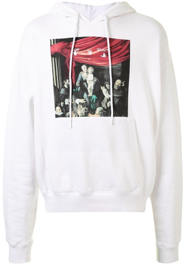 caravaggio arrows hoodie sweatshirt