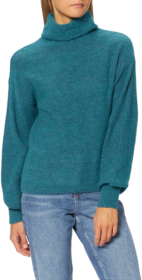 Benetton Women's Maglia Lupetto M/L 1064e2568 Sweater - ShopStyle Knitwear