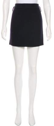 Cacharel Wool Mini Skirt