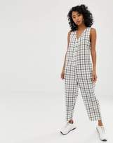 Thumbnail for your product : Daisy Street jumpsuit in grid check