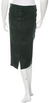 Thumbnail for your product : Derek Lam 10 Crosby Suede Pencil Skirt w/ Tags
