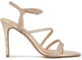 Thumbnail for your product : Badgley Mischka Madisson glittered sandals