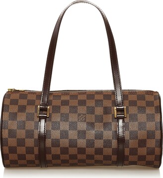 Louis Vuitton Damier Ebene Uzes Canvas Tote Bag (pre-owned) in