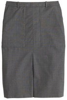 Thumbnail for your product : J.Crew Petite patch pocket skirt in stretch wool