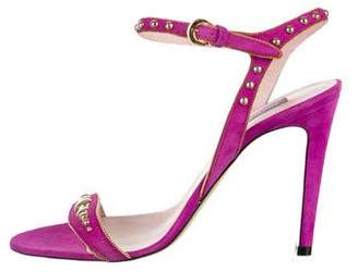Emilio Pucci Studded Slide Sandals