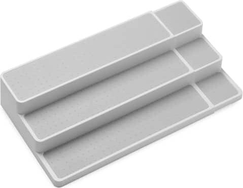 Made Smart madesmart® White & Gray Expandable Craft Shelf