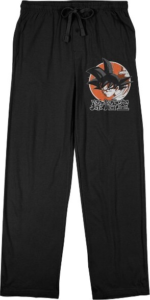 Dragon Ball Z DragonballZGokuMen'sBlackSleepPants-Small