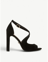 Thumbnail for your product : Dune Mistey cross-strap suede sandals