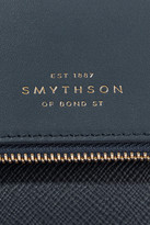 Thumbnail for your product : Smythson Panama Textured And Smooth-leather Shoulder Bag