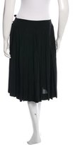 Thumbnail for your product : Celine Pleated A-Line Skirt