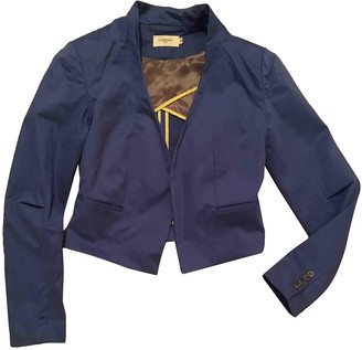 Eleven Paris Blue Cotton Jacket for Women