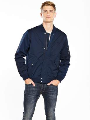 Lacoste Sportswear Quilted Bomber Jacket