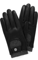 Thumbnail for your product : Mulberry Men's Biker Gloves Black Smooth Nappa