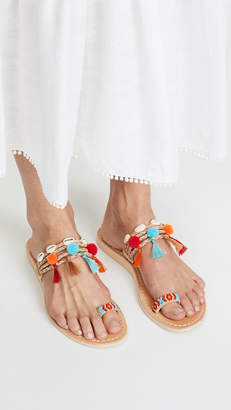 Cocobelle Kopi Toe Ring Sandals