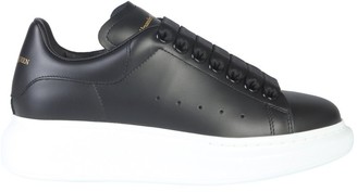womens black alexander mcqueen trainers