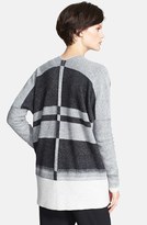 Thumbnail for your product : Vince Variegated Oversized Wool & Cashmere Cardigan