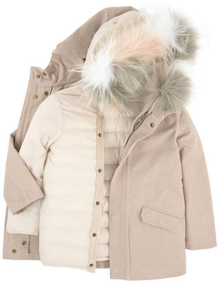 Yves Salomon Parka with a removable lining